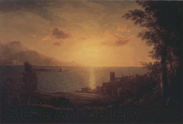 Frederic E.Church The Mediterranean Sea Germany oil painting art